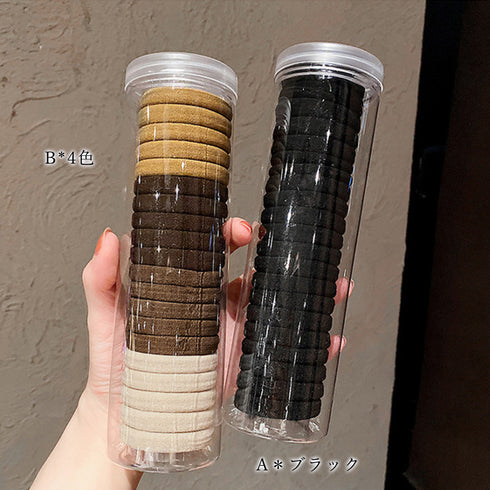 ヘアゴム20本セット プレーン ヘアタイ ヘアアクセサリー 収納ケース付き ヘアアレンジ 髪留め 無地 髪飾り 女性 プチプラ 普段使い 大人カジュアル お出かけ 21SHIPIN-072