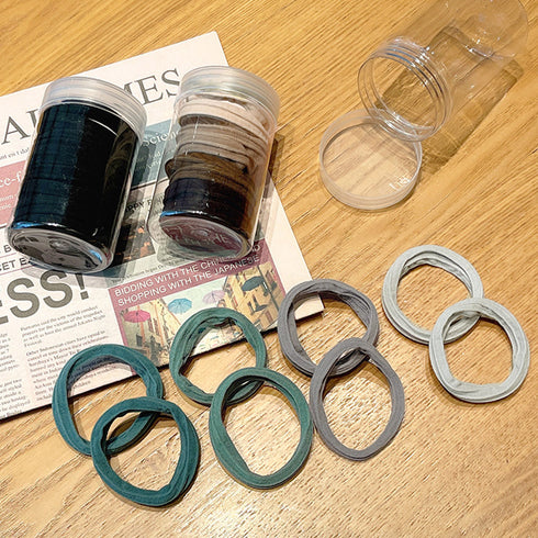 ヘアゴム8本セット 無地 リングヘアゴム ヘアアクセサリー レディース 収納ケース付き ヘアアレンジ 髪留め 髪飾り プチプラ 普段使い 大人カジュアル ヘアタイ 21SHIPIN-086