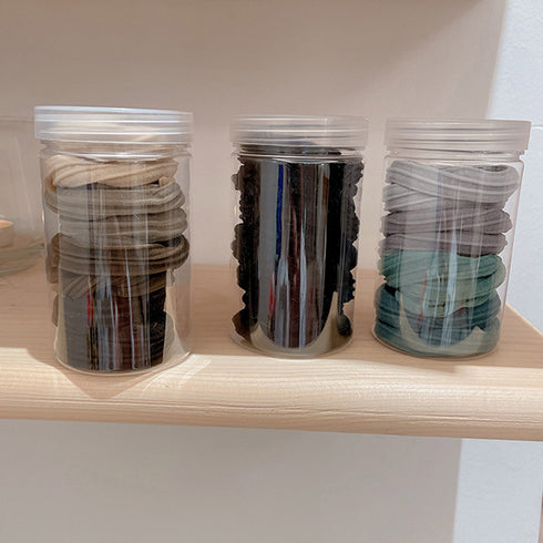 ヘアゴム8本セット 無地 リングヘアゴム ヘアアクセサリー レディース 収納ケース付き ヘアアレンジ 髪留め 髪飾り プチプラ 普段使い 大人カジュアル ヘアタイ 21SHIPIN-086