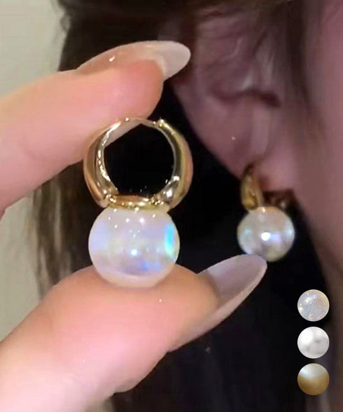 人魚の涙 パールピアス レディース 上品 フープピアス高見え きれいめ アクセサリー 韓国ファッション 大人かわいい 小ぶりピアス 人気ピアス 小物モード系アクセ 21SHIPIN-087