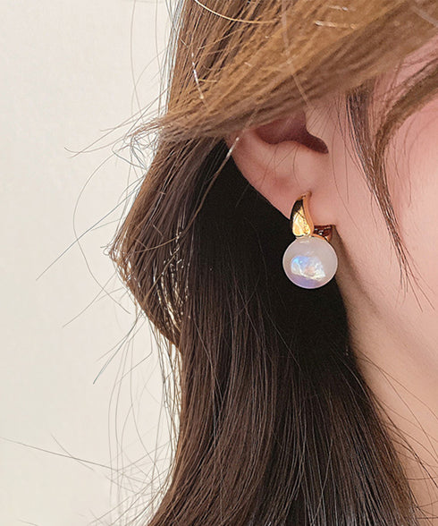 人魚の涙 パールピアス レディース 上品 フープピアス高見え きれいめ アクセサリー 韓国ファッション 大人かわいい 小ぶりピアス 人気ピアス 小物モード系アクセ 21SHIPIN-087