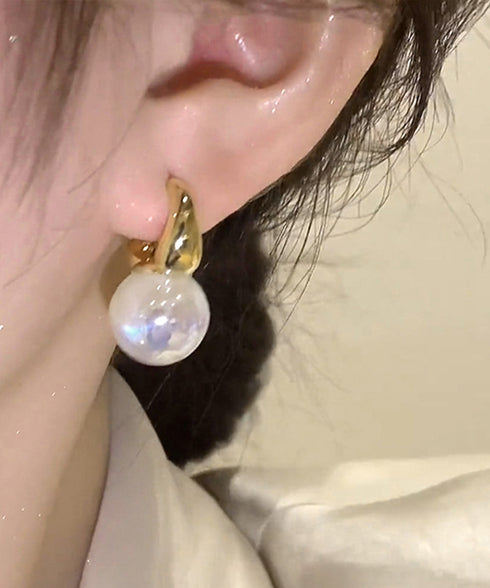 人魚の涙 パールピアス レディース 上品 フープピアス高見え きれいめ アクセサリー 韓国ファッション 大人かわいい 小ぶりピアス 人気ピアス 小物モード系アクセ 21SHIPIN-087