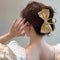 ビッグリボン ヘアクリップ レディース春 リボンクリップ 韓国風 リボンバレッタ トレンドヘアアクセサリー 大人可愛い髪飾り まとめ髪 オフィスカジュアル 女子会 21SHIPIN-095
