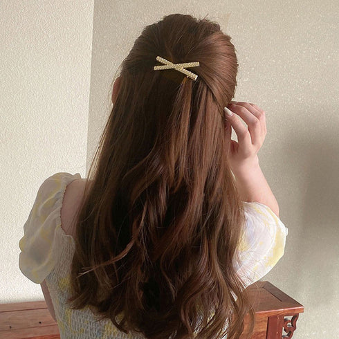 ヘアピンセットレディース キラキラ髪飾り ヘアピン おしゃれ きらめき 5点セット 6点セット ヘア留め お呼ばれ 結婚式ヘアクリップ パール ヘアアクセサリー 21SHIPIN-102