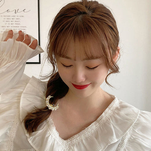 ヘアピンセットレディース キラキラ髪飾り ヘアピン おしゃれ きらめき 5点セット 6点セット ヘア留め お呼ばれ 結婚式ヘアクリップ パール ヘアアクセサリー 21SHIPIN-102