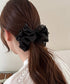 韓国風バンスクリップ リボンヘアクリップ レディースヘアアクセサリー 髪飾りギンガムチェック ガーリーまとめ髪 軽量ヘアアレンジ簡単上品髪留め オフィスカジュアル 21SHIPIN-130