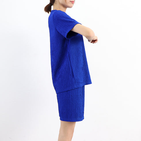 Tシャツ&イージーパンツ 夏服上下セット 半袖カジュアルスポーツウェアセット ウエストゴム 涼やか 半袖Tシャツ ルームウェア 短パン フィットネス 可愛い 21TAOZHUANG-002