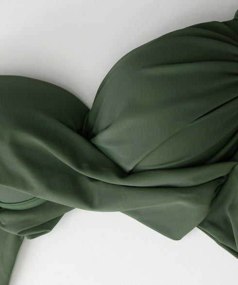 バックリボンセパレートビキニ 水着セット レディース水着ビキニ 上下2点セット 可愛いバンドゥホルターネックビキニ セクシー 夏ビーチ プール海 リゾート 海水浴 21YONGYI-009