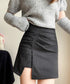 ギャザーミニスカート 無地タイトスカート レディース インナーパンツ付き ショート丈スカート ハイウエスト 膝上丈スカート お洒落ボトムス 美尻美脚スカート韓国風 24SKT-005
