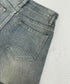 ロールアップ デニムショートパンツ 美脚 短パン レディース ハイウエスト ホットパンツ Aライン デニムワイド 着やせ ショーパン こなれ感 ジーンズ 春夏秋 24BDMS-002