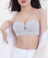 ブラジャー単品 ストラップレスブラ楽ちん ノンワイヤー 滑り止め 2WAYブラ シームレス 小胸ブラ ずれない 谷間見せ ドレスブラジャー 響きにくい 美胸下着 24INNA-001