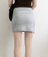 スリット入りキュロットスカート 露出防止 スポーツタイトスカート レディース ハイウエスト ミニ丈スカート春夏 インナーパンツ付き 膝上スカパン 着やせ 美脚脚長 24SKT-003