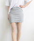 スリット入りキュロットスカート 露出防止 スポーツタイトスカート レディース ハイウエスト ミニ丈スカート春夏 インナーパンツ付き 膝上スカパン 着やせ 美脚脚長 24SKT-003