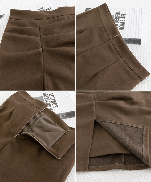 ギャザーミニスカート 無地タイトスカート レディース インナーパンツ付き ショート丈スカート ハイウエスト 膝上丈スカート お洒落ボトムス 美尻美脚スカート韓国風 24SKT-005