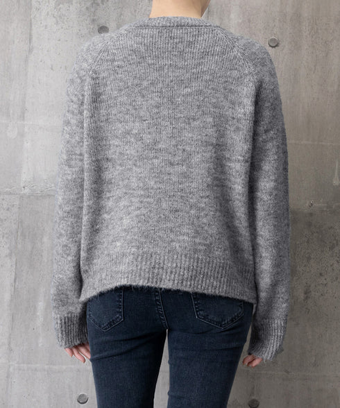 トグルボタンニットカーディガン長袖秋冬服 レディース おしゃれニットトップス きれいめカジュアル ニットセーター 丸首 韓国風ニット羽織 人気 前開き 無地ニット 24TPS-064