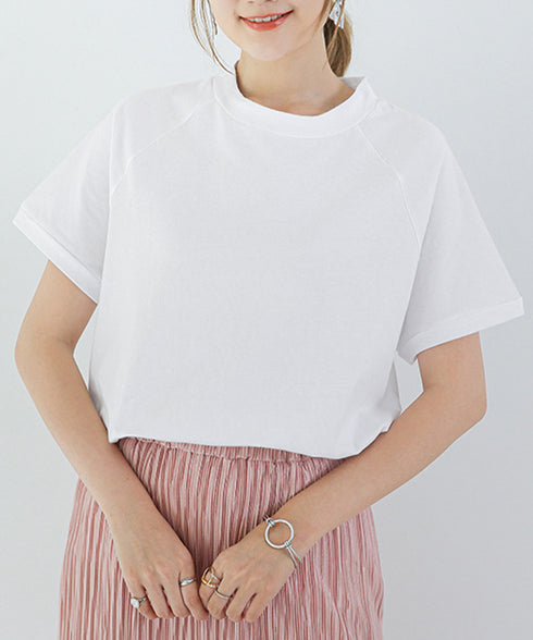 ボーダーTシャツ 半袖チュニックTシャツ 綿混tシャツ クルーネックカットソー プルオーバー着やせ夏トップス おしゃれカジュアル シンプルロングtシャツ ゆったり 2CHENFAN-001