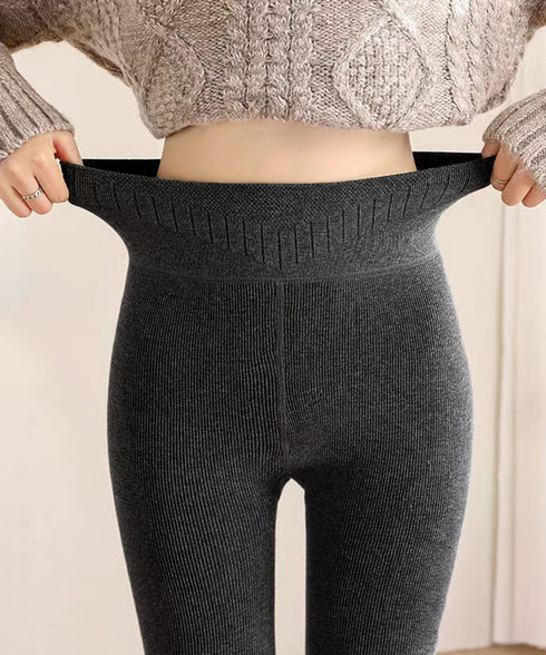 裏起毛レギンス ハイウエスト厚手タイツ冬 ヒップアップ 裏起毛トレンカ 締め付けない 防寒タイツ お腹引締め 暖かいトレンカ シンプル 細見え冬用レギンス美脚脚長 2CHENGX-001