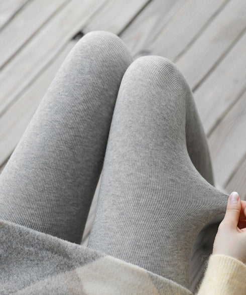 裏起毛レギンス ハイウエスト厚手タイツ冬 ヒップアップ 裏起毛トレンカ 締め付けない 防寒タイツ お腹引締め 暖かいトレンカ シンプル 細見え冬用レギンス美脚脚長 2CHENGX-001