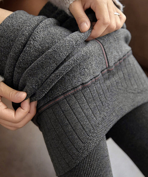 裏起毛レギンス ハイウエスト厚手タイツ冬 ヒップアップ 裏起毛トレンカ 締め付けない 防寒タイツ お腹引締め 暖かいトレンカ シンプル 細見え冬用レギンス美脚脚長 2CHENGX-001