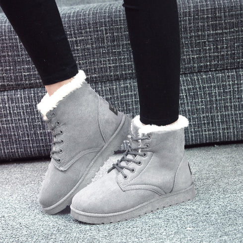 ムートンブーツ美脚脚長ショートブーツ レディース フラットヒール 裏起毛ブーティ あったか もこもこ 靴 秋冬新作 ムートンシューズ フェイクムートン 2CJX-001