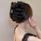 バンスクリップ 大きめ ヘアアクセサリー 韓国ヘアクリップ おしゃれ シュシュバンスクリップ キラキラ ヘアアレンジグッズ まとめ髪 ハーフアップ 夜会巻き髪飾り 2JUSHUI-006
