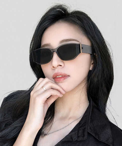 オーバルサングラスY2K韓国風伊達メガネ レトロ 可愛い 横長セルフレーム眼鏡小顔見せ スクエアめがねレディース 紫外線対策アイウェアメンズ大人べっ甲柄サングラス 2MANQI-001