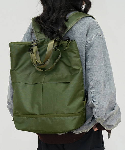 リュックサック大容量 バックパック大きめ ミリタリー風リュック ユニセックスバッグ軽量 靴入れ付きスポーツバッグ アウトドアナイロンバッグ おしゃれ3wayジム鞄 2TIAN-024