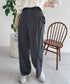 ワイドパンツレディースハイウエスト韓国風 イージーパンツ 体型カバー おしゃれロングパンツ ストリート ゆったり カジュアル ボトムス タック入り スラックス無地 2YIGULI-022