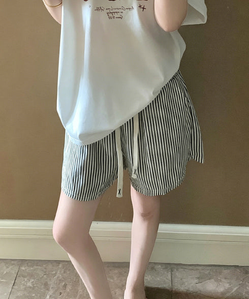 総柄ショートパンツルームウェアパンツ夏用 パジャマズボン 薄手部屋着ボトムスゆったりショーパンチェック柄ハーフパンツ 迷彩柄リラックスパンツ 楽ちんヒョウ柄短パン 2YIKE-013