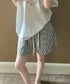 総柄ショートパンツルームウェアパンツ夏用 パジャマズボン 薄手部屋着ボトムスゆったりショーパンチェック柄ハーフパンツ 迷彩柄リラックスパンツ 楽ちんヒョウ柄短パン 2YIKE-013