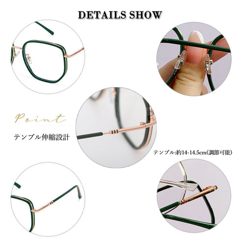 伊達メガネ ブルーライトカットPCメガネ レディース おしゃれ ファッションメガネ 小顔 可愛い パソコン眼鏡 スクエアフレームオルチャン アクセサリー 韓国新作 2ANL-001