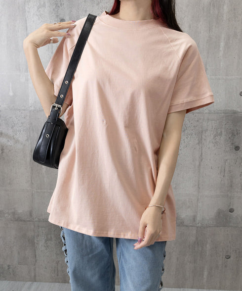 ボーダーTシャツ 半袖チュニックTシャツ 綿混tシャツ クルーネックカットソー プルオーバー着やせ夏トップス おしゃれカジュアル シンプルロングtシャツ ゆったり 2CHENFAN-001