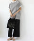 ボーダーTシャツ 半袖チュニックTシャツ 綿混tシャツ クルーネックカットソー プルオーバー着やせ夏トップス おしゃれカジュアル シンプルロングtシャツ ゆったり 2CHENFAN-001