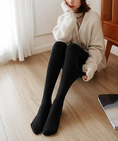 裏起毛レギンス ハイウエスト厚手タイツ冬 ヒップアップ 裏起毛トレンカ 締め付けない 防寒タイツ お腹引締め 暖かいトレンカ シンプル 細見え冬用レギンス美脚脚長 2CHENGX-001