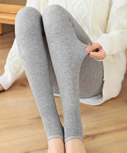 裏起毛レギンス ハイウエスト厚手タイツ冬 ヒップアップ 裏起毛トレンカ 締め付けない 防寒タイツ お腹引締め 暖かいトレンカ シンプル 細見え冬用レギンス美脚脚長 2CHENGX-001