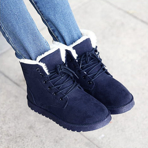 ムートンブーツ美脚脚長ショートブーツ レディース フラットヒール 裏起毛ブーティ あったか もこもこ 靴 秋冬新作 ムートンシューズ フェイクムートン 2CJX-001