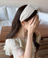 プリーツワイドカチューシャ幅広ヘアバンド 韓国風ボリュームカチューシャ小顔見え 大人可愛い人気髪飾り ヘアアレンジ小物 ターバン風カチューシャ きれいめヘアアクセ 2CL-001