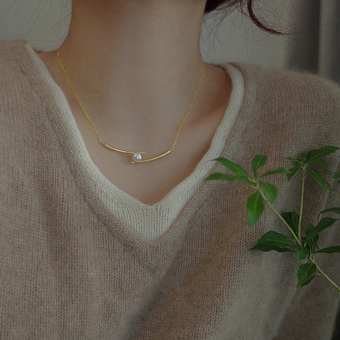 ネックレス レディース一粒フェイクパール 大人可愛い チェーンチョーカー上品ネックレス 韓国 シルバー アクセサリー おしゃれ首飾り 結婚式 ジュエリー 人気 2FULAI-001