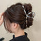 ヘアクリップ ウェーブ バンスクリップ おしゃれ ヘアアクセサリー 大きめ 簡単ヘアアレンジ 大人女性 可愛い まとめ髪 韓国ファッション雑貨 韓流 髪留め上品 2JUSHUI-005