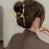 ヘアクリップ ウェーブ バンスクリップ おしゃれ ヘアアクセサリー 大きめ 簡単ヘアアレンジ 大人女性 可愛い まとめ髪 韓国ファッション雑貨 韓流 髪留め上品 2JUSHUI-005