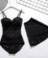 水着 レディース レースモノキニセクシー 2wayワンピース水着 シースルー かぎ編み水着セット 体型カバー ラグジュアリー セクシー胸元水着 海水浴リゾート旅行 2KAISIDI-001