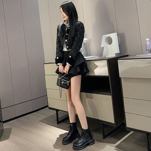 ショートブーツ 厚底 ワークブーツ 美脚 レディース ミドルブーツ履きやすい カッコいい ストームブーツ 韓国10代20代30代 オルチャンカジュアル靴 疲れない 2LONG-005