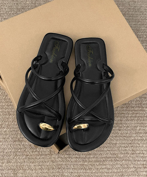 ストラップサンダルぺたんこリングサンダル レディース 疲れないビーチサンダル 履きやすいフラットサンダル 歩きやすいトングサンダル ナローストラップくつ夏 海旅行 2MINGJ-001