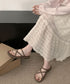 ストラップサンダルぺたんこリングサンダル レディース 疲れないビーチサンダル 履きやすいフラットサンダル 歩きやすいトングサンダル ナローストラップくつ夏 海旅行 2MINGJ-001