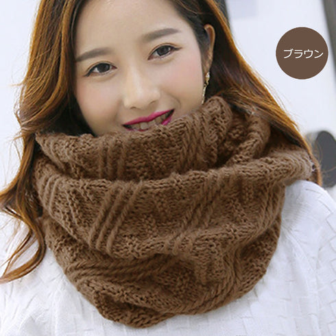 ニットスヌード レディース 秋冬 ニットスヌード レディース 秋冬 ネックウォーマー 保温 襟巻き ニットマフラー 2NUANC-001
