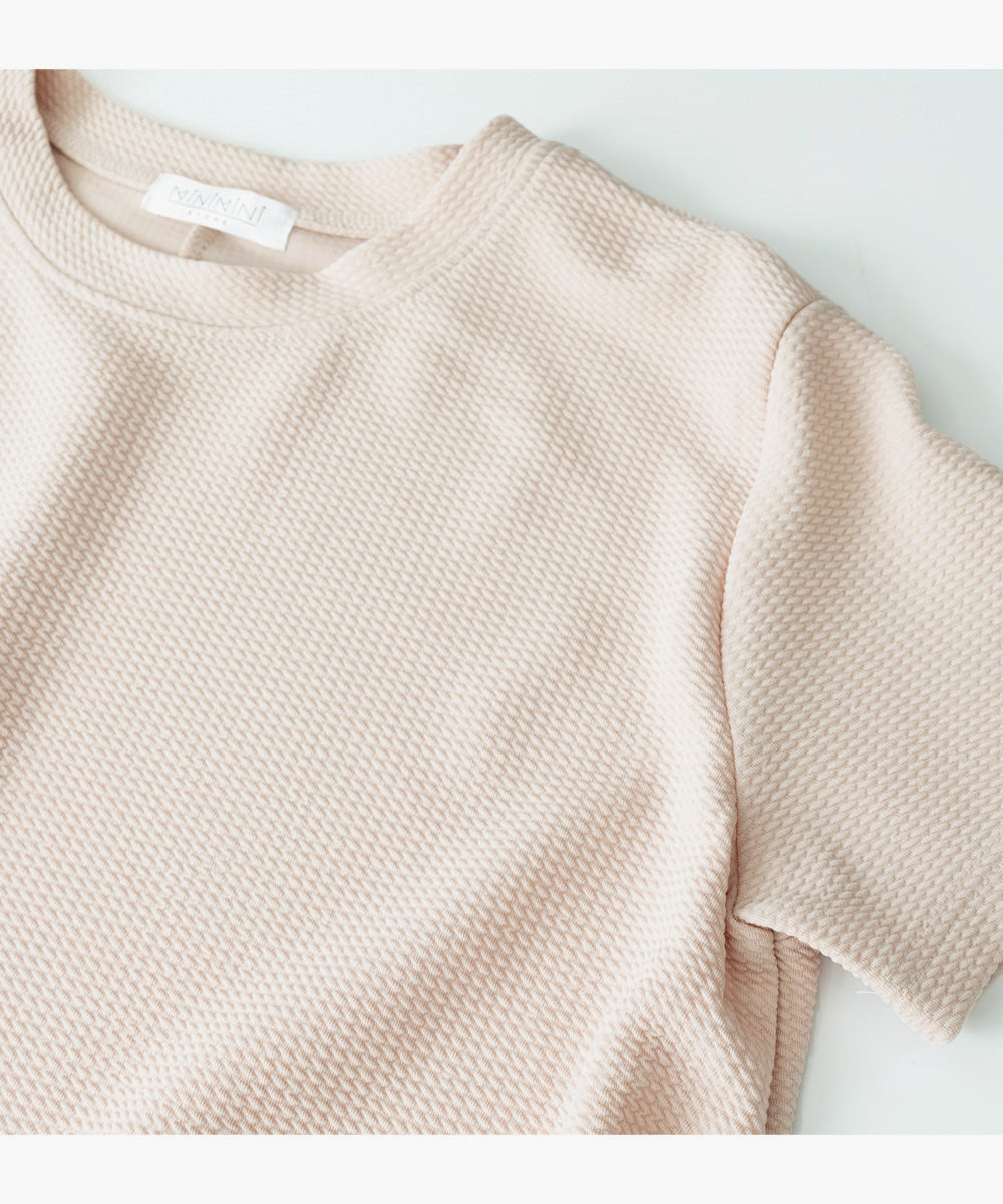 AラインTシャツワンピース 体型カバー夏