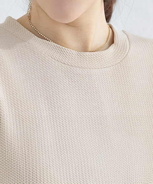 AラインTシャツワンピース 体型カバー夏 半袖 ロングワンピース レディース ラウンドネック リラックスワンピ 30代40代50代 着やせワンピ 無地ルームウェア 2RIRI-005