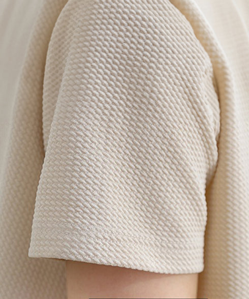 AラインTシャツワンピース 体型カバー夏 半袖 ロングワンピース レディース ラウンドネック リラックスワンピ 30代40代50代 着やせワンピ 無地ルームウェア 2RIRI-005