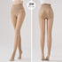 お腹引締め フェイクタイツ ヒップアップ 暖かタイツ 締め付け感なしレギンス 裏フリース 美脚フェイクストッキング ハイウエスト 無地ヌードスキンタイツ あったか 2RUIJIN-001