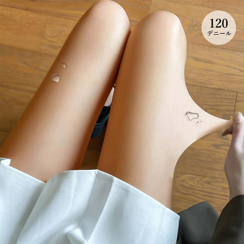 お腹引締め フェイクタイツ ヒップアップ 暖かタイツ 締め付け感なしレギンス 裏フリース 美脚フェイクストッキング ハイウエスト 無地ヌードスキンタイツ あったか 2RUIJIN-001